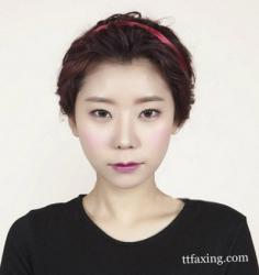 韩式发型扎法步骤图解 清新优雅走上知性风