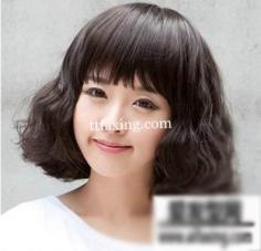 韩式短发蛋卷头图片 让你俏皮俊美很有范儿