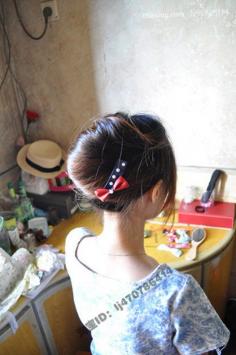 必看百变夏末发型++甜美海绵宝宝晚宴头 2012最流行的大脸发型