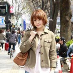 今年最流行的日系梨花头 东京街拍发型不容错过