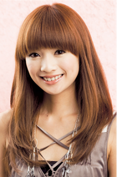 长直发刘海发型图片 2012最流行的长直发发型